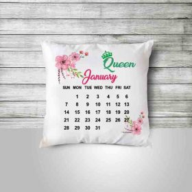 Custom Pillow printed Photo for gift calander