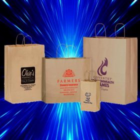 Design Photo Printed Custom Paper Bag for business branding Kuwait No handles