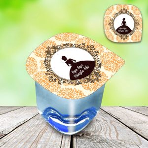 Personalized water cups labels birthday