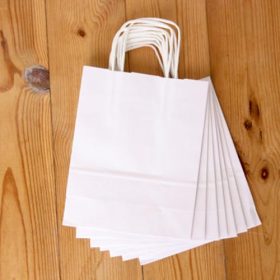 White Custom Paper Bag Kuwait