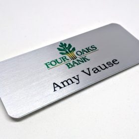 printed employee metal badges in Kuwait